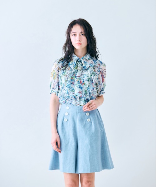 Audie a Muses(オーディアミューズ)の「【セットアップ対応】マリンショートパンツ(その他パンツ・レディース・ネイビー/ブルー・42/38)」の17枚目の写真