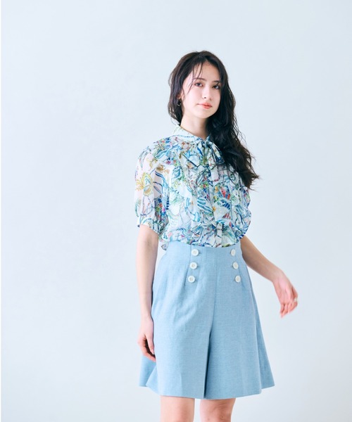 Audie a Muses(オーディアミューズ)の「【セットアップ対応】マリンショートパンツ(その他パンツ・レディース・ネイビー/ブルー・42/38)」の19枚目の写真