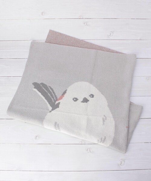 one'sterrace（ワンズテラス）の「moumou 冷感ブランケット（ブランケット・レディース・グレー系4/ピンク系9・99）」の3枚目の写真