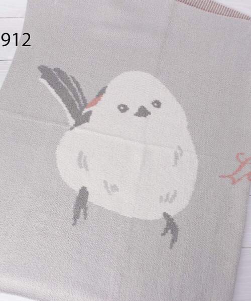 one'sterrace（ワンズテラス）の「moumou 冷感ブランケット（ブランケット・レディース・グレー系4/ピンク系9・99）」の4枚目の写真