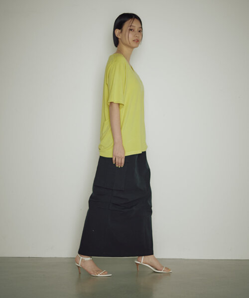 earthy（アーシー）の「綿ナイロンカーゴスカート（スカート・レディース・ベージュ/ホワイト/ブラック・SMALL/MEDIUM）」の20枚目の写真