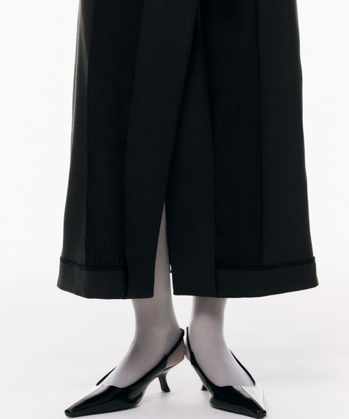 JOSE MOON（ジョゼムーン）の「TAILORED LINING DRESS/テーラードライニングドレス（ワンピース・レディース・チャコールグレー・38/36）」の3枚目の写真
