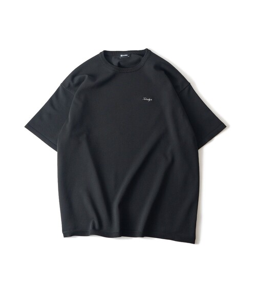 Subciety(サブサエティ)の「Knit tee -flow-(Tシャツ/カットソー・メンズ・ホワイト/ブラック/カーキ/ライム・SMALL/MEDIUM/LARGE/X-LARGE)」の20枚目の写真