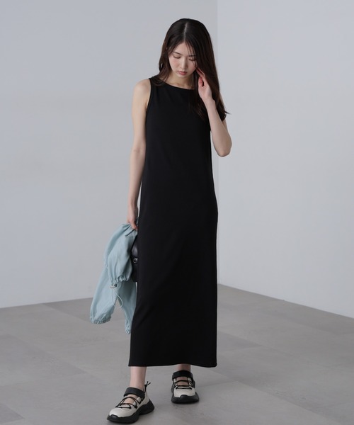 beautiful people タンクトップワンピース 黒 beautiful people｜ビューティフルピープルのタンクトップ通販