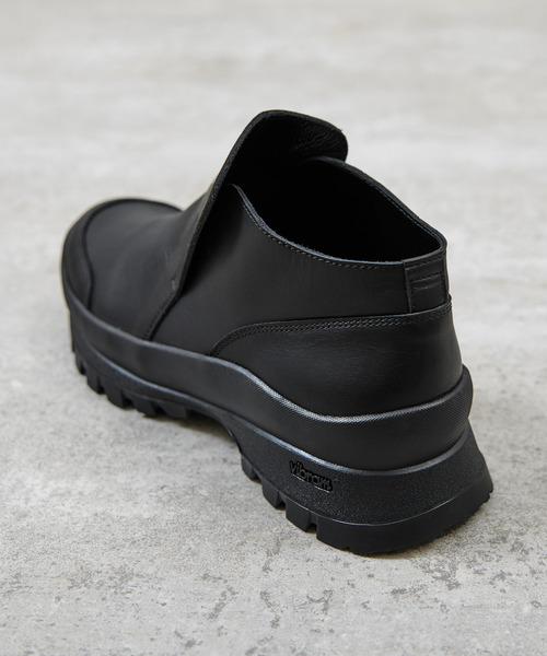 And A(アンドエー)の「PADRONE パドローネ / FRONT GORE BOOTS with 884C Vibram ビブラムソールフロントゴアブーツ 日本製 / PU8840-1104(ブーツ・メンズ・ブラック・42/41/40/43)」の12枚目の写真