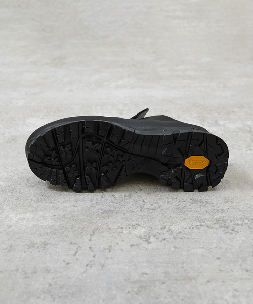 And A(アンドエー)の「PADRONE パドローネ / FRONT GORE BOOTS with 884C Vibram ビブラムソールフロントゴアブーツ 日本製 / PU8840-1104(ブーツ・メンズ・ブラック・42/41/40/43)」の11枚目の写真