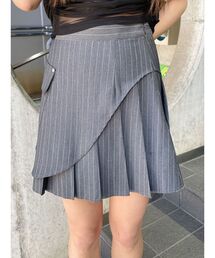 MURUA | カットオフアシメプリーツスカート(スカート)