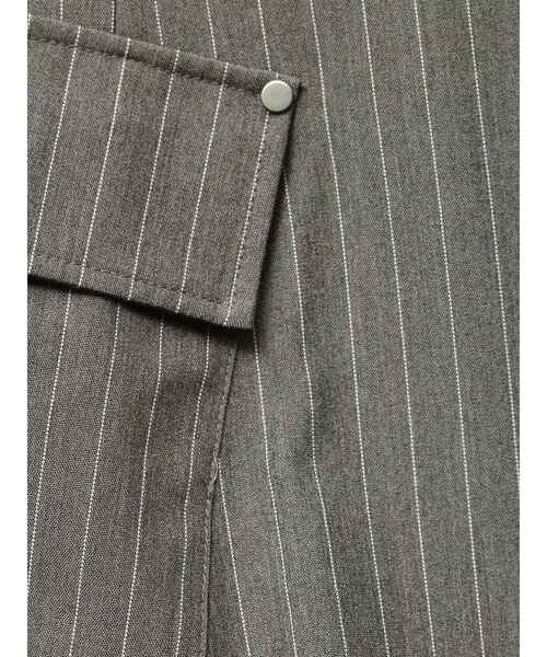 MURUA（ムルーア）の「カットオフアシメプリーツスカート（スカート・レディース・その他1/ブラック/カーキ・1/2）」の5枚目の写真