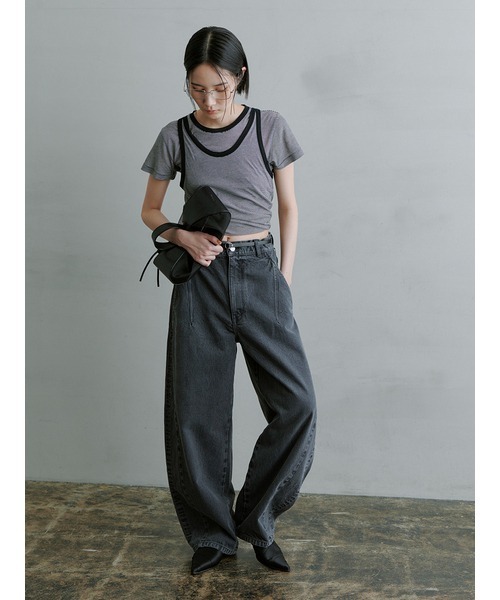 MIESROHE（ミースロエ）の「ﾂｲｽﾄﾚｲﾔｰﾄﾞT（Tシャツ/カットソー）」 - WEAR