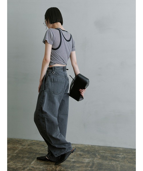 MIESROHE（ミースロエ）の「ﾂｲｽﾄﾚｲﾔｰﾄﾞT（Tシャツ/カットソー）」 - WEAR