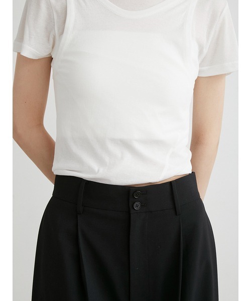 セール】ﾂｲｽﾄﾚｲﾔｰﾄﾞT（Tシャツ/カットソー）｜MIESROHE