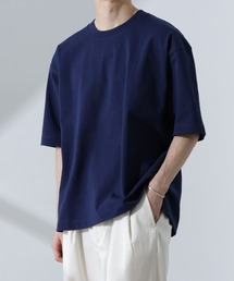 NANO universe（ナノユニバース）の「ヘビーオンスワイドTシャツ 半袖（Tシャツ/カットソー・メンズ）」