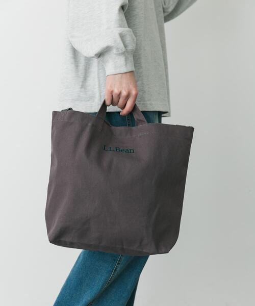 L.L.Bean（エルエルビーン）の「『別注』L.L.Bean×DOORS　Shoulder Strap Tote L（ショルダーバッグ・メンズ・ブラック/ナチュラル/グレー・ONE）」の17枚目の写真