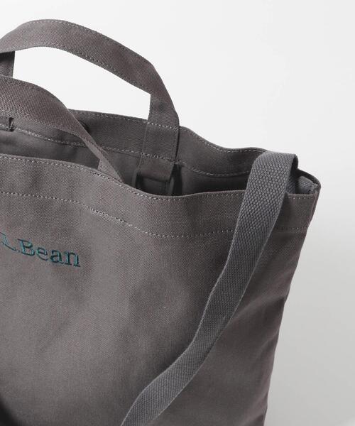 L.L.Bean（エルエルビーン）の「『別注』L.L.Bean×DOORS　Shoulder Strap Tote L（ショルダーバッグ・メンズ・ブラック/ナチュラル/グレー・ONE）」の20枚目の写真