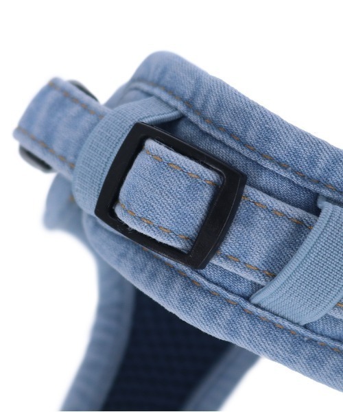 BEAMS DESIGN(ビームス デザイン)の「BEAMS DESIGN/ベルトハーネスダメージデニムXSサイズ(リード/ハーネス/首輪・レディース・ブルー・XS)」の15枚目の写真
