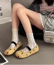 WEGO | WEGO/ドット柄カラーメリージェーンパンプス(パンプス)