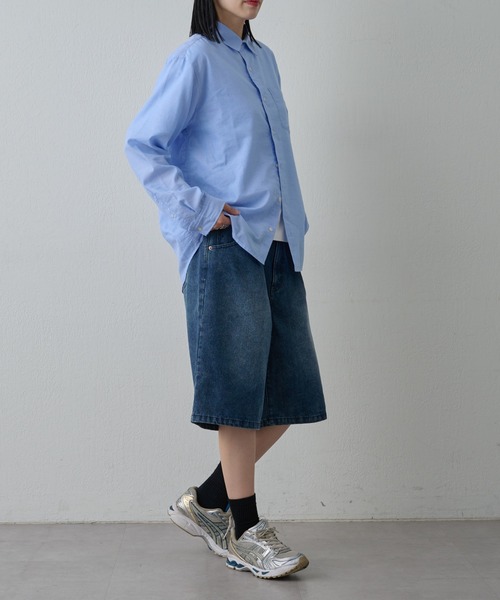 COLONY 2139（コロニートゥーワンスリーナイン）の「デニムバギーショーツ（デニムパンツ・メンズ・ブルー/ブラック・MEDIUM/LARGE）」の7枚目の写真