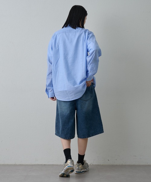 COLONY 2139（コロニートゥーワンスリーナイン）の「デニムバギーショーツ（デニムパンツ・メンズ・ブルー/ブラック・MEDIUM/LARGE）」の8枚目の写真