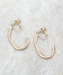 OPAQUE.CLIP | フープ風ビッグメタルイヤリング(イヤリング)