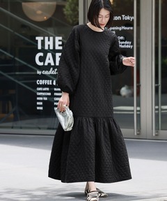 セール】ツイードミニワンピース [低身長用サイズ有 ふんわり