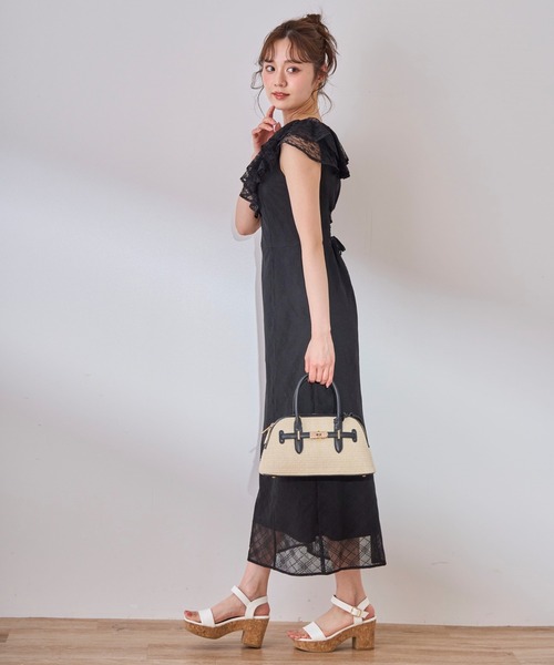 2025年　Newans ラウンドフリルワンピース v_D01W9Q_03.jpg?$itemSlide$