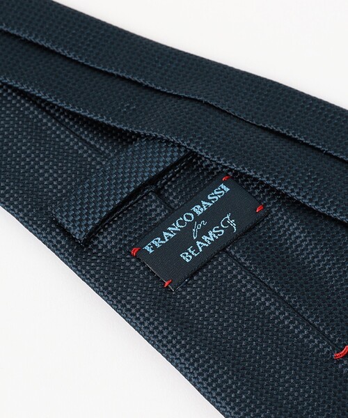 BEAMS F（ビームスエフ）の「FRANCO BASSI / シルク ソリッド ネクタイ（ネクタイ・メンズ・ブラック/ネイビー・ONE SIZE）」の7枚目の写真