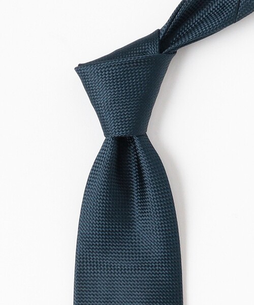 BEAMS F（ビームスエフ）の「FRANCO BASSI / シルク ソリッド ネクタイ（ネクタイ・メンズ・ブラック/ネイビー・ONE SIZE）」の8枚目の写真