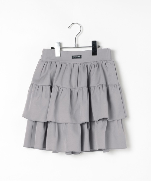 GLOBAL WORK（グローバルワーク）の「フリルミニスカートペチパンツ付き/AND YUA ANY/494838（スカート・キッズ・オフホワイト/グレー・MEDIUM/SMALL）」の10枚目の写真