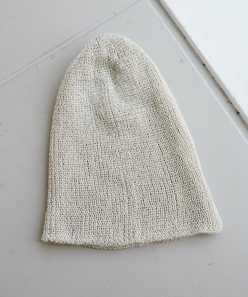 Kastane（カスタネ）の「ラメビーニー（ニットキャップ/ビーニー・レディース・ネイビー/ライトグレー/アイボリー・FREE）」の17枚目の写真