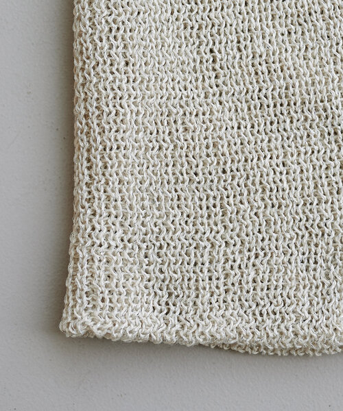 Kastane（カスタネ）の「ラメビーニー（ニットキャップ/ビーニー・レディース・ネイビー/ライトグレー/アイボリー・FREE）」の16枚目の写真