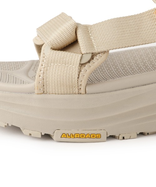TELIC（テリック）の「【TELIC/テリック】ALLROADS-S4（サンダル・レディース・ベージュ/ブラック・24/23/25.0cm/24.0cm/23.0cm/25）」の4枚目の写真