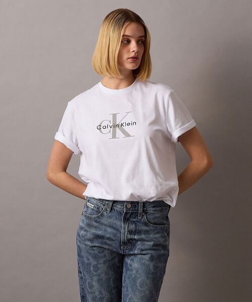 ショートスリーブ モノグラムプリントTシャツ[JUNG KOOK / ジョングク