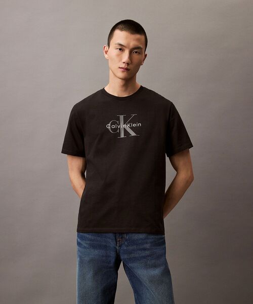 ユニセックス】ショートスリーブ モノグラムプリントTシャツ（Tシャツ