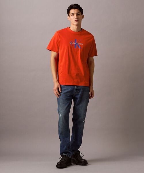 【 】CK Jeans ショートスリーブ Tシャツ◆送料無料 Calvin Klein tシャツ 「ユニセックス」ショートスリーブ