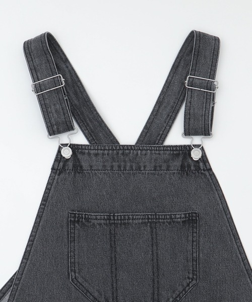 WEGO（ウィゴー）の「WEGO/デニムオーバーオール（サロペット/オーバーオール・メンズ・ブラック系3/スカイブルー・SMALL/MEDIUM）」の19枚目の写真