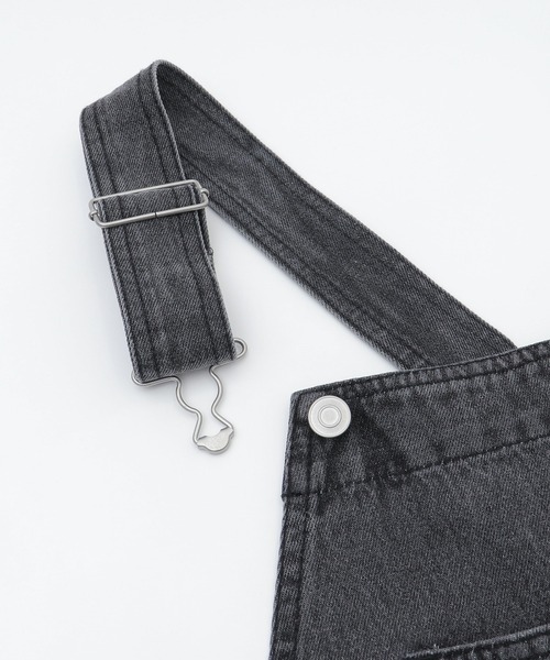 WEGO（ウィゴー）の「WEGO/デニムオーバーオール（サロペット/オーバーオール・メンズ・ブラック系3/スカイブルー・SMALL/MEDIUM）」の20枚目の写真