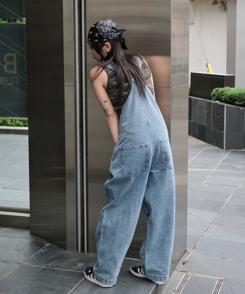 WEGO/デニムオーバーオール（サロペット/オーバーオール）｜WEGO