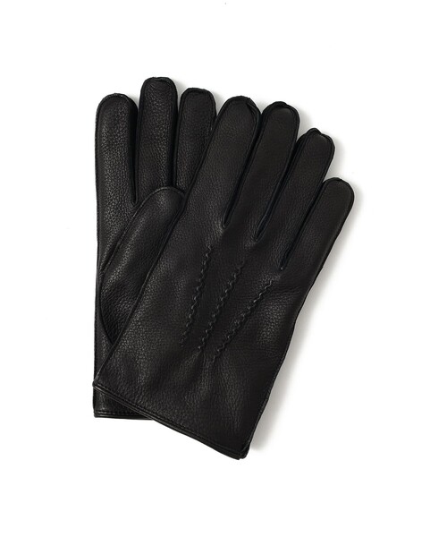 BEAMS HEART(ビームスハート)の「ディアスキン グローブ(手袋・メンズ・ダークブラウン/ブラック・ONE SIZE)」の1枚目の写真