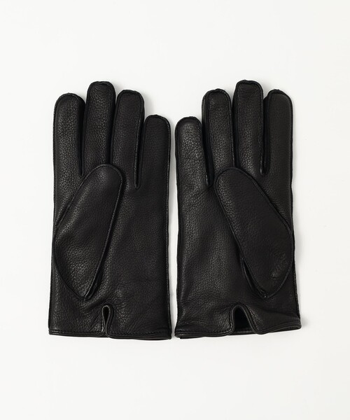 BEAMS HEART(ビームスハート)の「ディアスキン グローブ(手袋・メンズ・ダークブラウン/ブラック・ONE SIZE)」の3枚目の写真