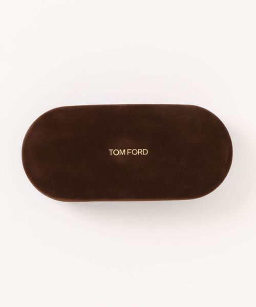 TOM FORD（トム フォード）の「【TOM FORD/トムフォード】スクエア メガネ TF5928D BV 001 PCメガネ ブルーライトカット（メガネ・メンズ・ブラック・FREE）」の4枚目の写真