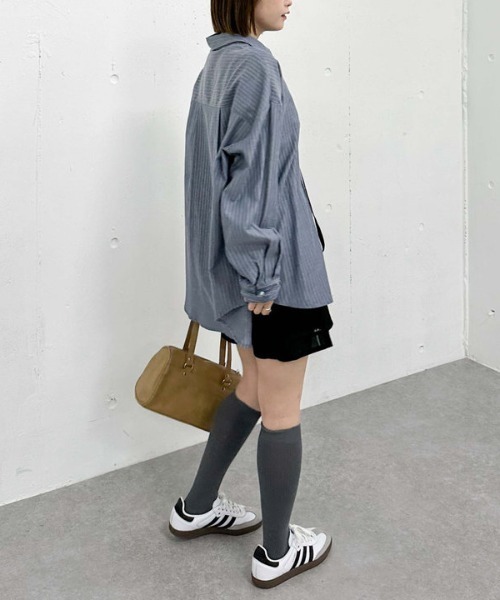 archives(アルシーヴ)の「コットンレースフレアショートパンツ(その他パンツ・レディース・オフホワイト/ブラック・MEDIUM)」の20枚目の写真