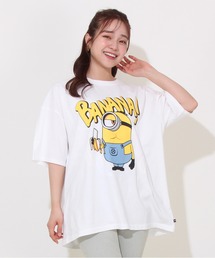 MINIONS（ミニオンズ）の「【綿100％】 親子お揃い ミニオン マジック Tシャツ 0457A（Tシャツ/カットソー）」