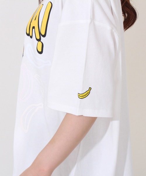 MINIONS（ミニオンズ）の「【綿100％】 親子お揃い ミニオン マジック Tシャツ 0457A（Tシャツ/カットソー・レディース・ホワイト・M/L/S）」の9枚目の写真