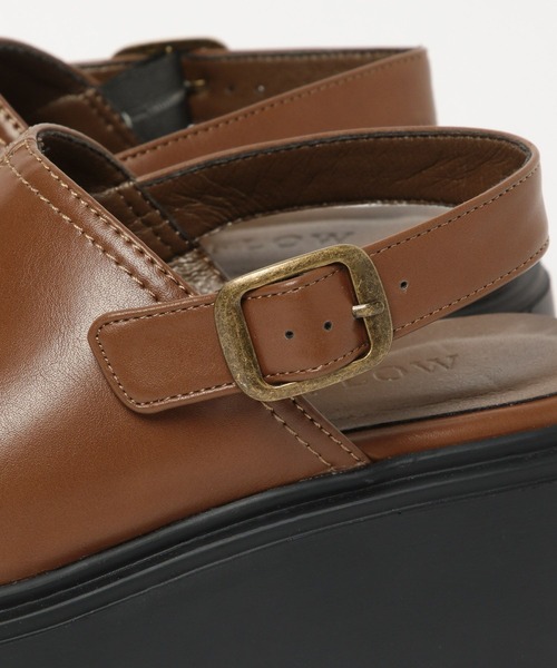 BAYFLOW(ベイフロー)の「スリングカバードサンダル(サンダル・レディース・ブラック/ブラウン・MEDIUM/LARGE)」の11枚目の写真