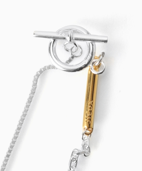 jieda ネックレス　箱あり JIEDA /ジエダ 925 SILVER SWITCHING NECKLACE（ネックレス