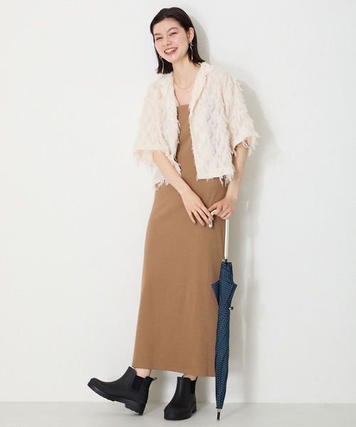 ORiental TRaffic（オリエンタルトラフィック）の「アンクル丈サイドゴア厚底レインブーツ/R-0023（レインシューズ・レディース・ブラック・S/M/L/LL）」の12枚目の写真