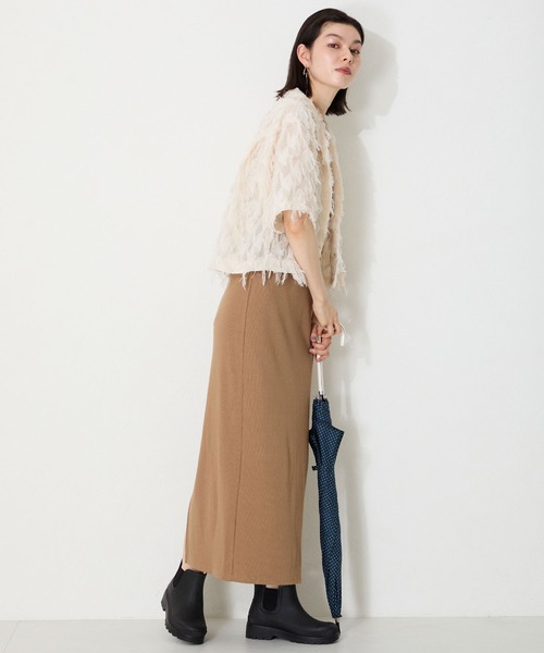 ORiental TRaffic（オリエンタルトラフィック）の「アンクル丈サイドゴア厚底レインブーツ/R-0023（レインシューズ・レディース・ブラック・S/M/L/LL）」の15枚目の写真