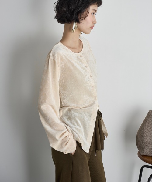 A/Pベロアボレロ 八分袖ベロアボレロ ブラック S/M/L | iichi 日々の暮らしを