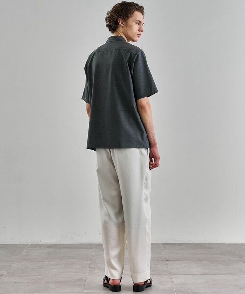 UNITED TOKYO(ユナイテッドトウキョウ)の「SCHONHERR WOOL ファティーグシャツ(シャツ/ブラウス・メンズ・ブラック/ダークグレー・1/2)」の5枚目の写真