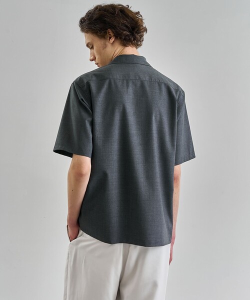 UNITED TOKYO(ユナイテッドトウキョウ)の「SCHONHERR WOOL ファティーグシャツ(シャツ/ブラウス・メンズ・ブラック/ダークグレー・1/2)」の11枚目の写真